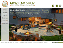 Tablet Screenshot of ginkgoleafstudio.net